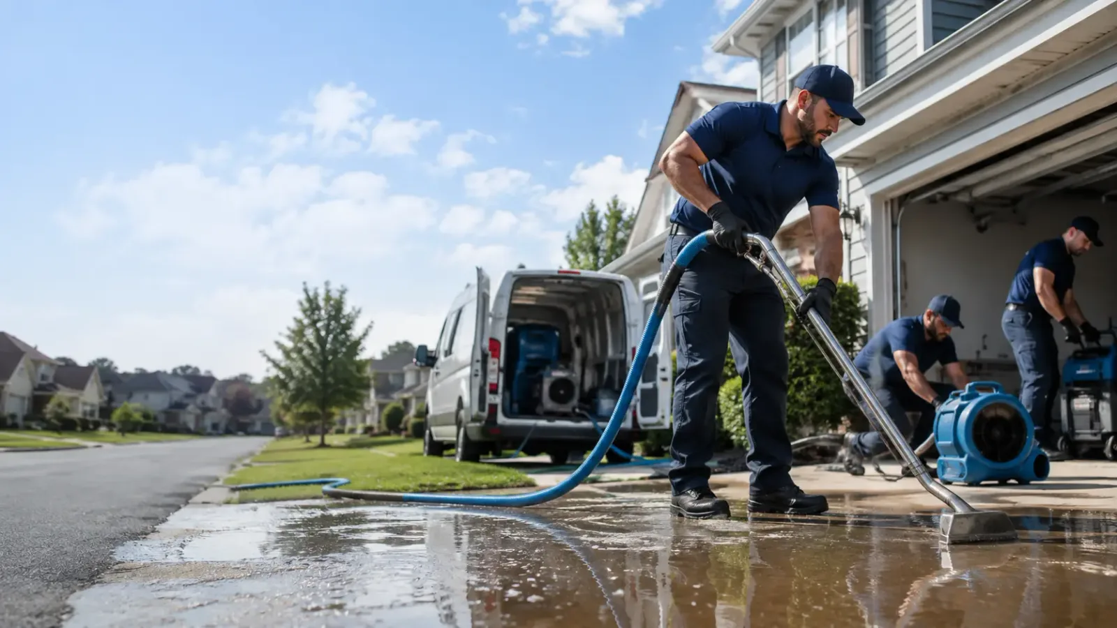 Flood Damage Restoration in Montclair, CA
